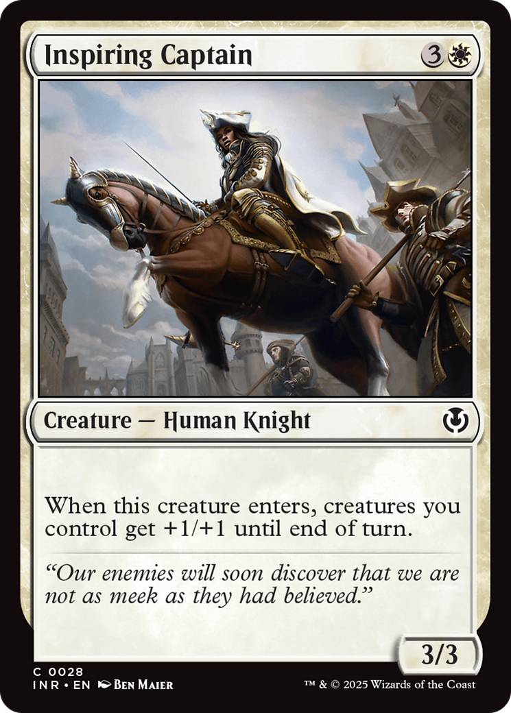 Inspiring Captain [Innistrad Remastered] | Odin's Place