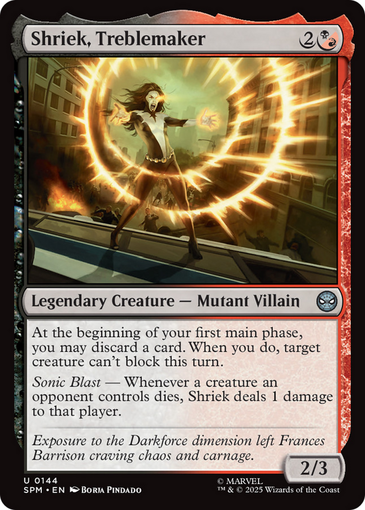 Shriek, Treblemaker [Marvel's Spider-Man] | Odin's Place