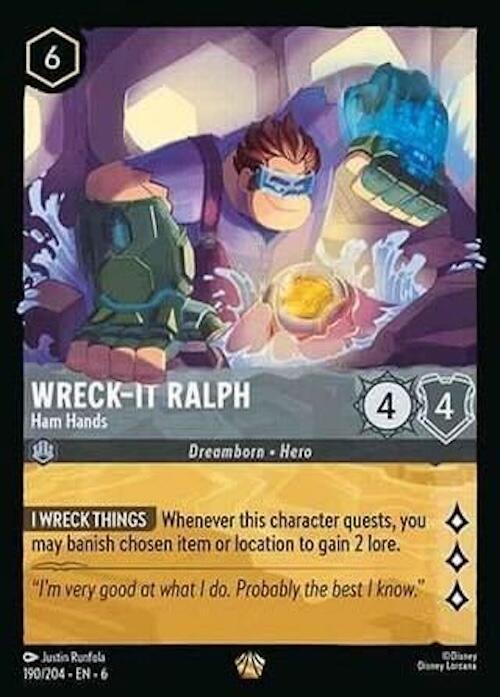 Wreck-It Ralph - Ham Hands (190/204) [Azurite Sea] | Odin's Place