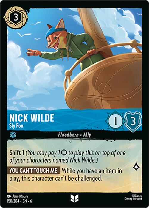 Nick Wilde - Sly Fox (150/204) [Azurite Sea] | Odin's Place