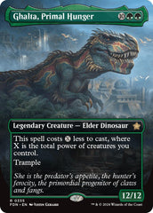 Ghalta, Primal Hunger (Borderless) [Foundations] | Odin's Place