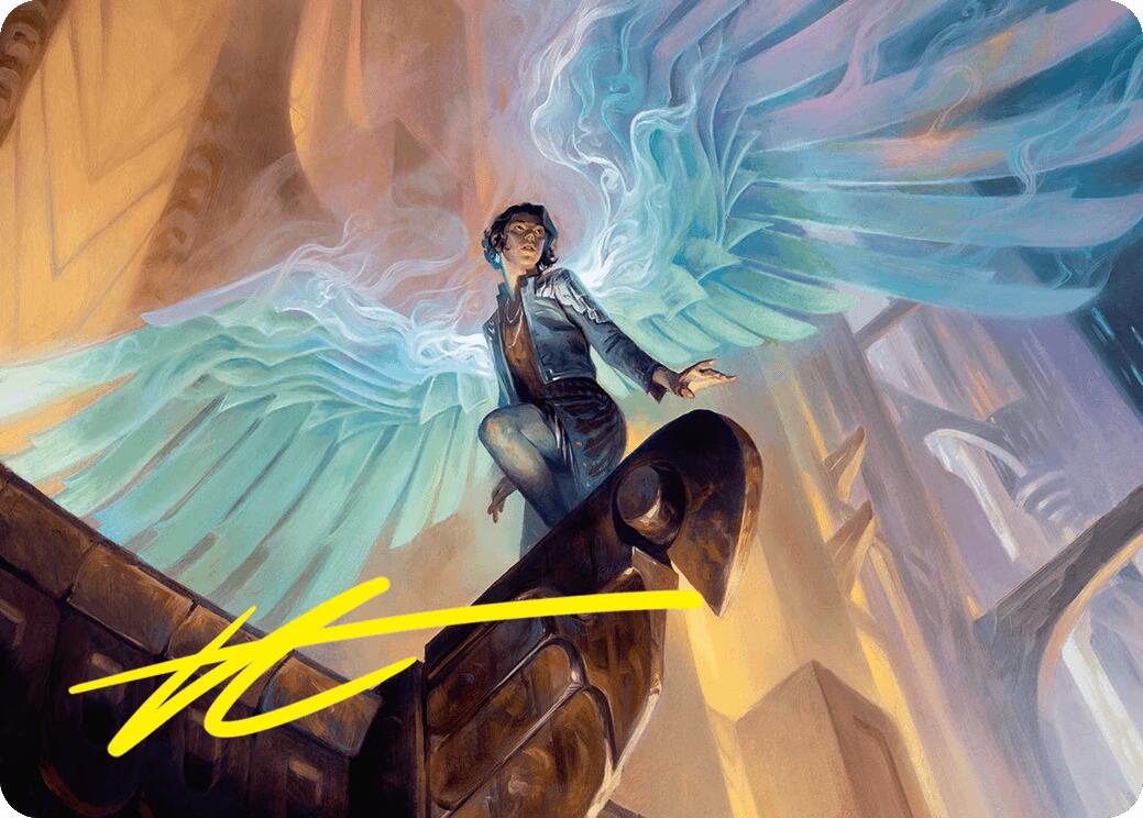 Giada, Font of Hope Art Card (20/54) (Gold-Stamped Signature) [Foundations Art Series] | Odin's Place