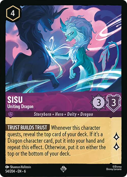 Sisu - Uniting Dragon (54/204) [Azurite Sea] | Odin's Place