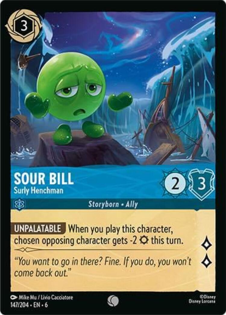 Sour Bill - Surly Henchman (147/204) [Azurite Sea] | Odin's Place