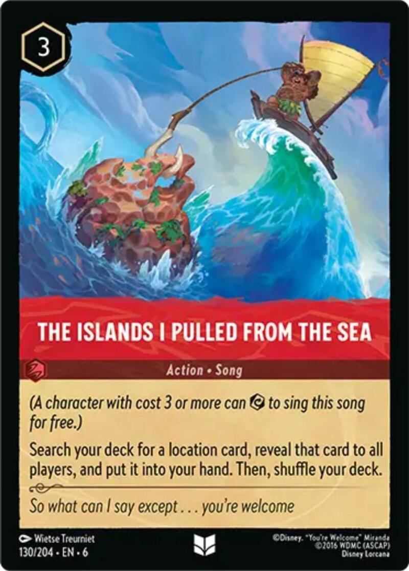 The Islands I Pulled From The Sea (130/204) [Azurite Sea] | Odin's Place