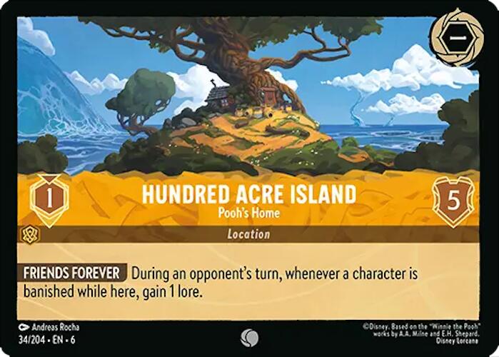 Hundred Acre Island - Pooh's Home (34/204) [Azurite Sea] | Odin's Place