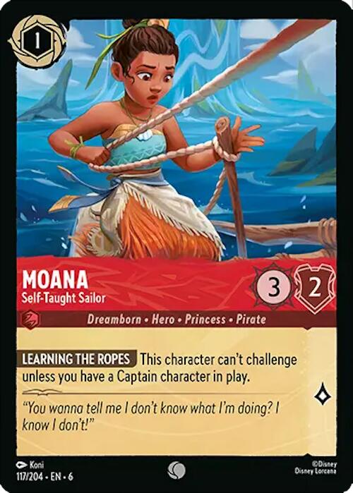 Moana - Self-Taught Sailor (117/204) [Azurite Sea] | Odin's Place