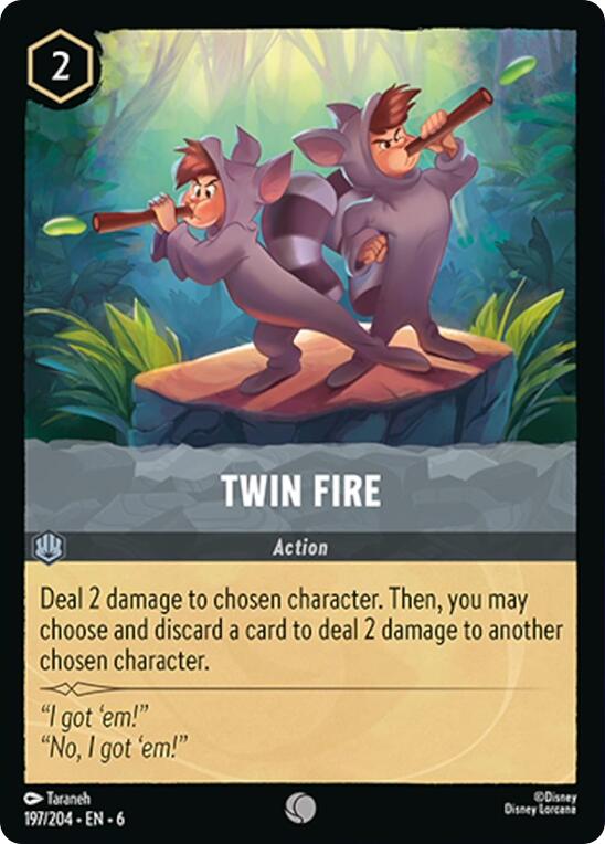 Twin Fire (197/204) [Azurite Sea] | Odin's Place