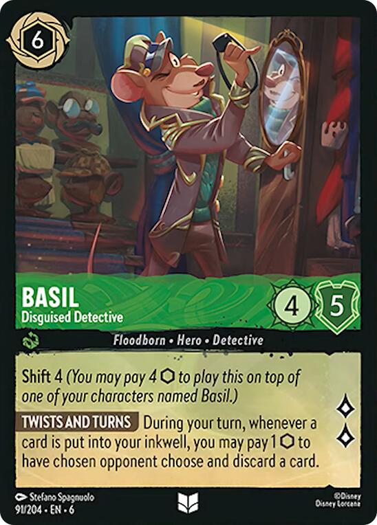 Basil - Disguised Detective (91/204) [Azurite Sea] | Odin's Place