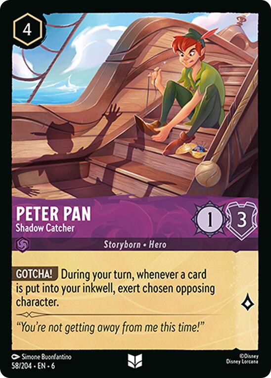 Peter Pan - Shadow Catcher (58/204) [Azurite Sea] | Odin's Place