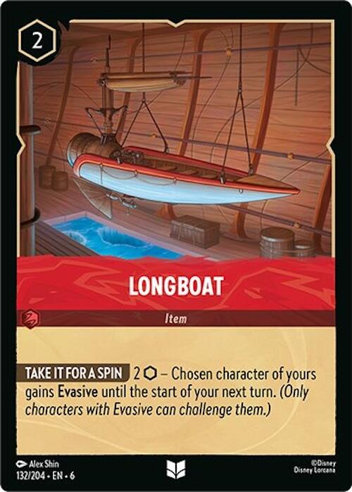 Longboat (132/204) [Azurite Sea] | Odin's Place
