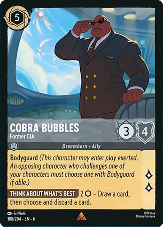 Cobra Bubbles - Former CIA (188/204) [Azurite Sea] | Odin's Place