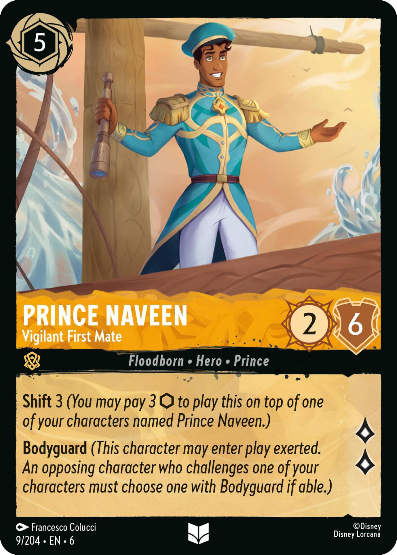 Prince Naveen - Vigilant First Mate (9/204) [Azurite Sea] | Odin's Place