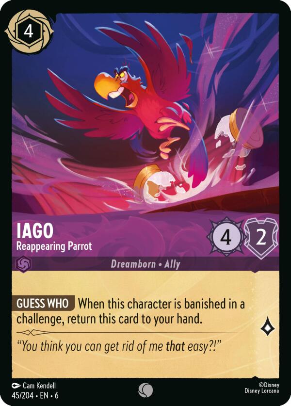 Iago - Reappearing Parrot (45/204) [Azurite Sea] | Odin's Place