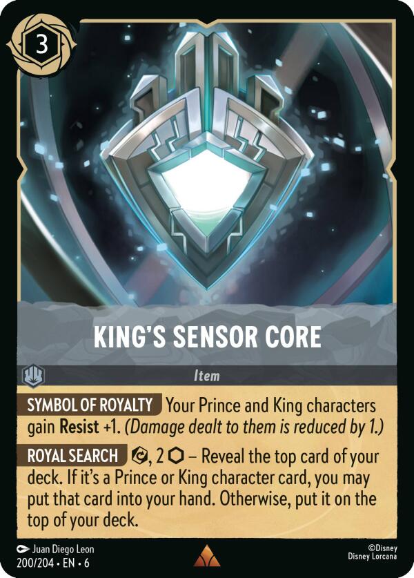 King's Sensor Core (200/204) [Azurite Sea] | Odin's Place