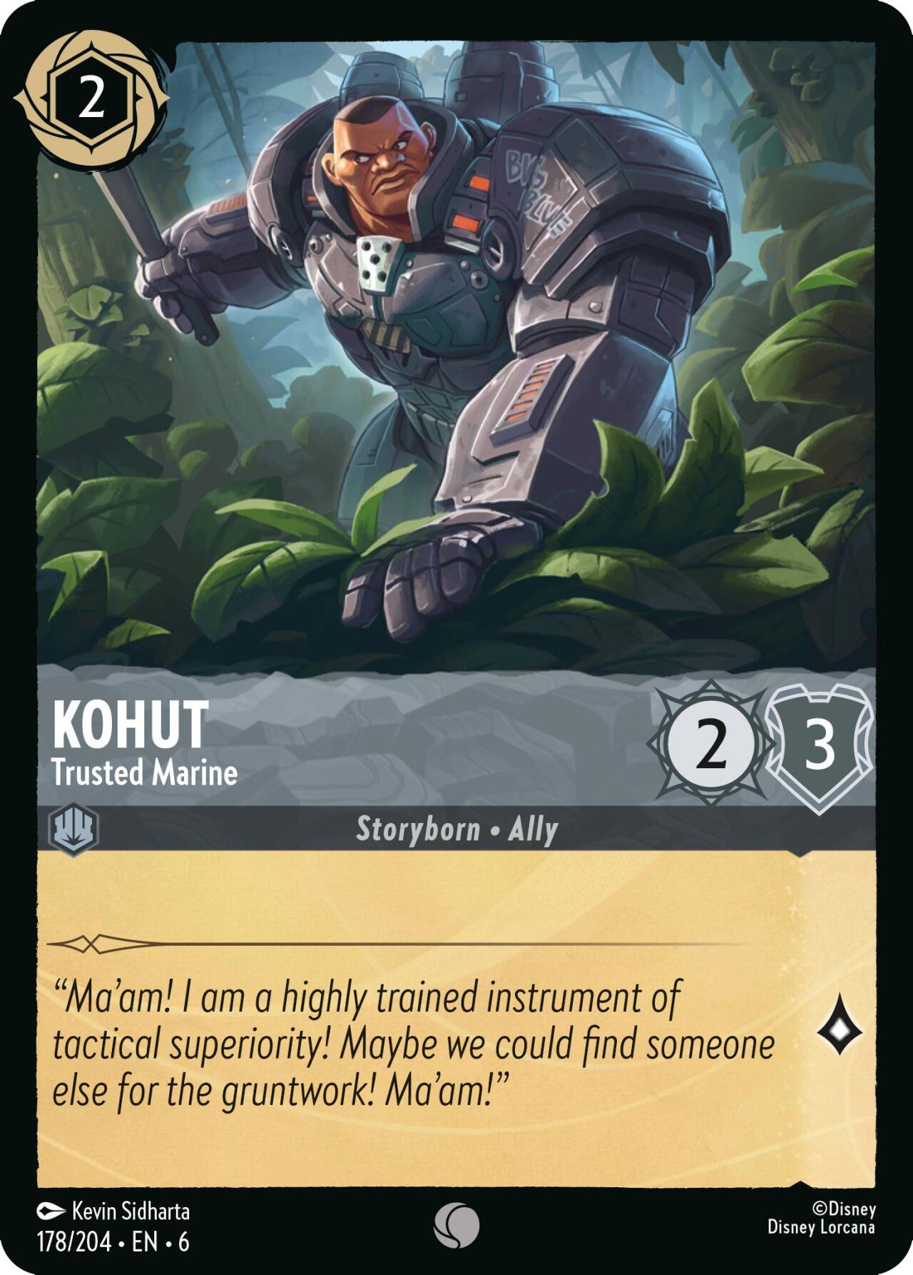Kohut - Trusted Marine (178/204) [Azurite Sea] | Odin's Place