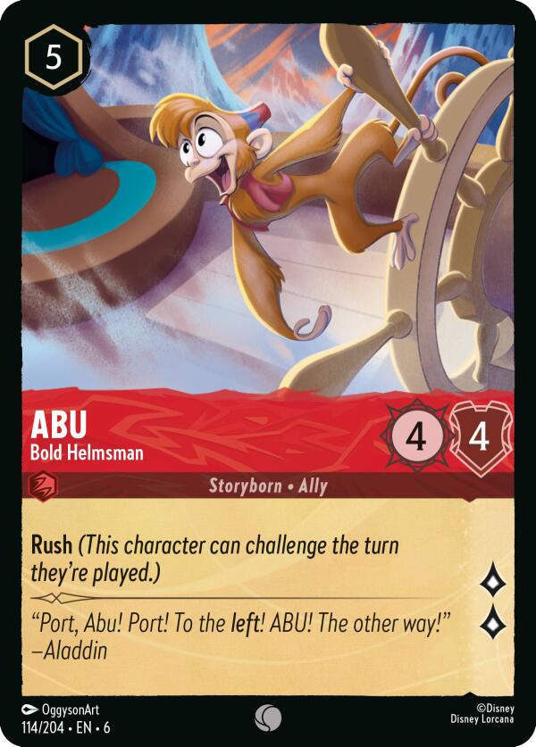 Abu - Bold Helmsman (114/204) [Azurite Sea] | Odin's Place