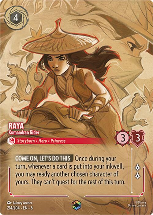Raya - Kumandran Rider (Enchanted) (214/204) [Azurite Sea] | Odin's Place