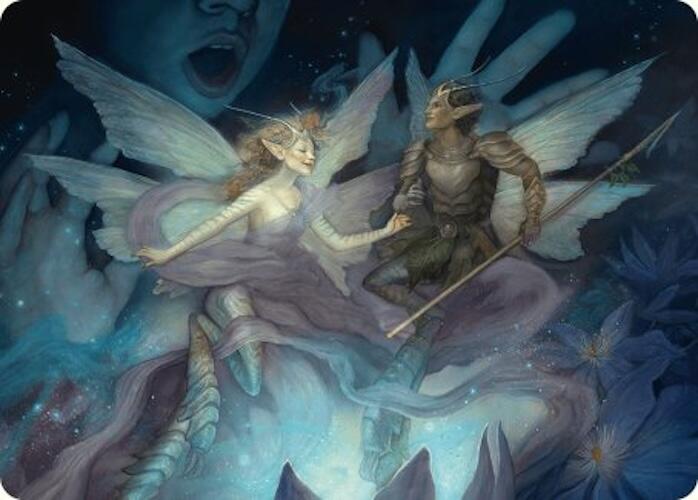 Faebloom Trick Art Card (6/54) [Foundations Art Series] | Odin's Place