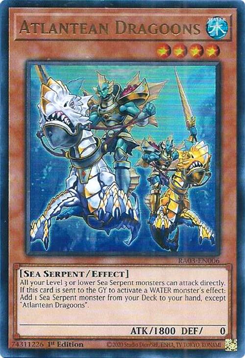 Atlantean Dragoons (UR) [RA03-EN006] Ultra Rare | Odin's Place