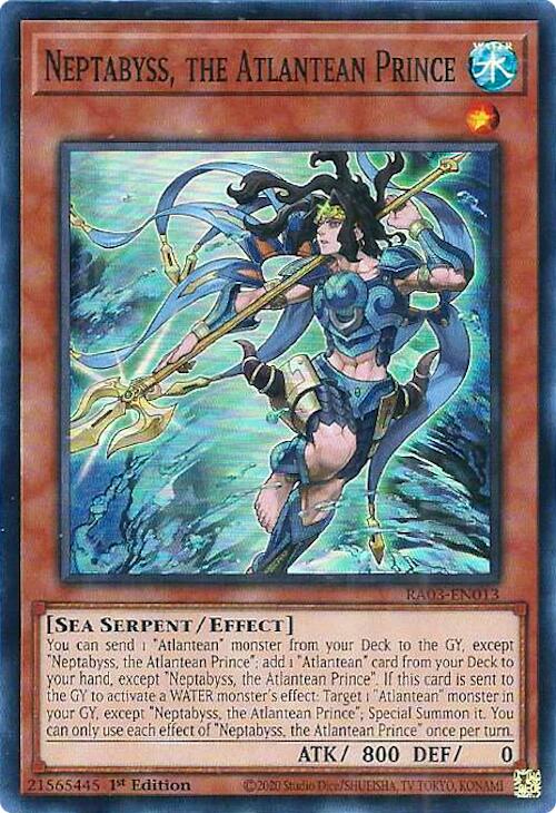 Neptabyss, the Atlantean Prince [RA03-EN013] Super Rare | Odin's Place