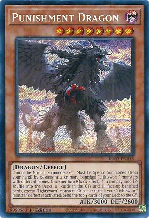 Punishment Dragon (Secret Rare) [RA03-EN015] Secret Rare | Odin's Place