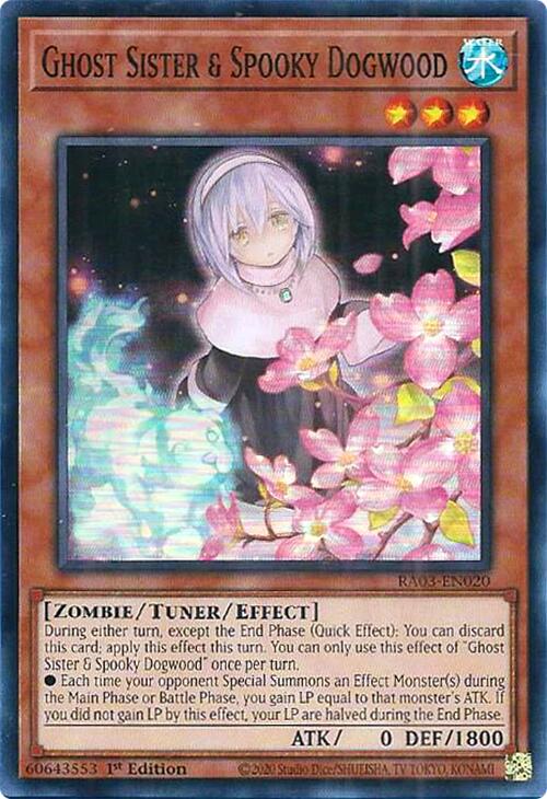Ghost Sister & Spooky Dogwood [RA03-EN020] Super Rare | Odin's Place