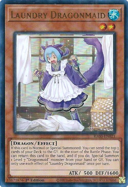 Laundry Dragonmaid (UR) [RA03-EN021] Ultra Rare | Odin's Place