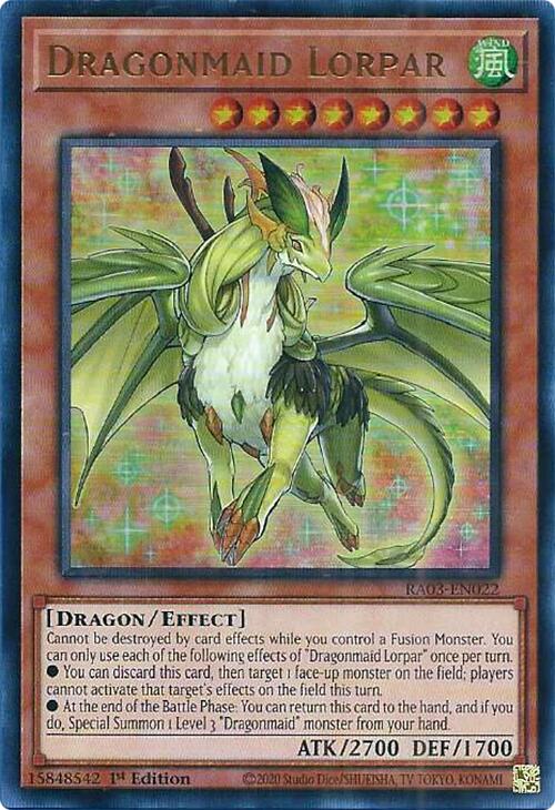 Dragonmaid Lorpar (UR) [RA03-EN022] Ultra Rare | Odin's Place