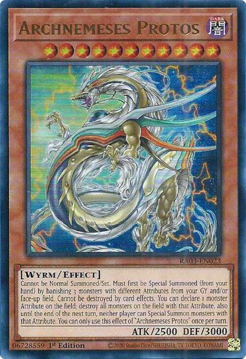 Archnemeses Protos (UR) [RA03-EN023] Ultra Rare | Odin's Place