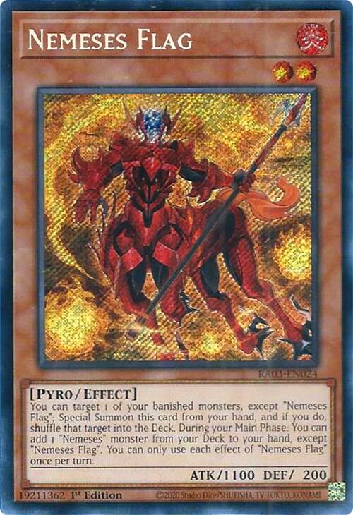 Nemeses Flag (Secret Rare) [RA03-EN024] Secret Rare | Odin's Place