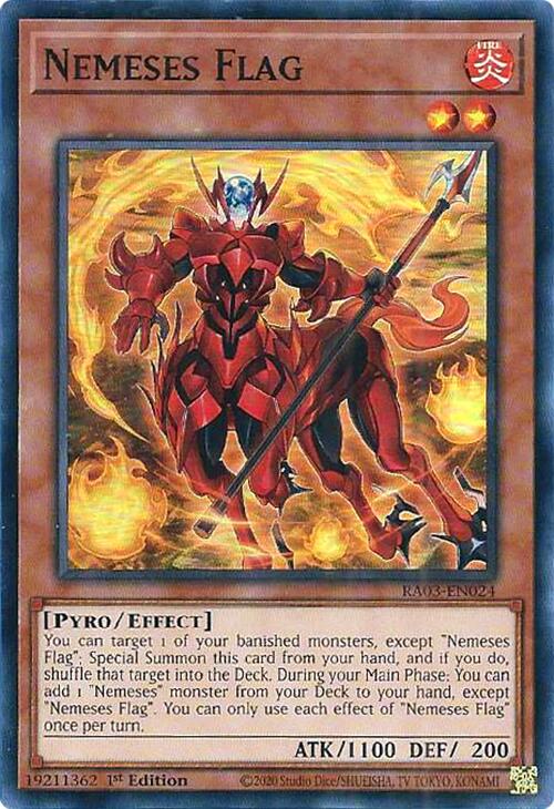 Nemeses Flag [RA03-EN024] Super Rare | Odin's Place