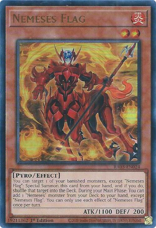 Nemeses Flag (UR) [RA03-EN024] Ultra Rare | Odin's Place