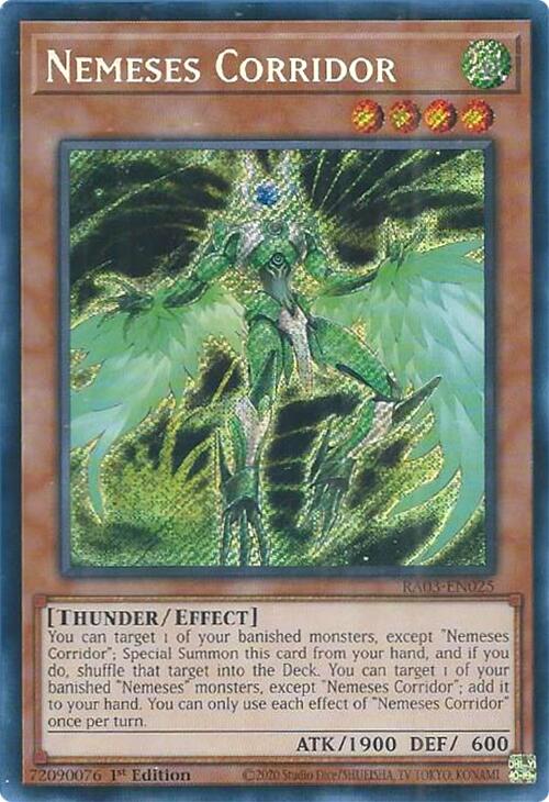 Nemeses Corridor (Secret Rare) [RA03-EN025] Secret Rare | Odin's Place