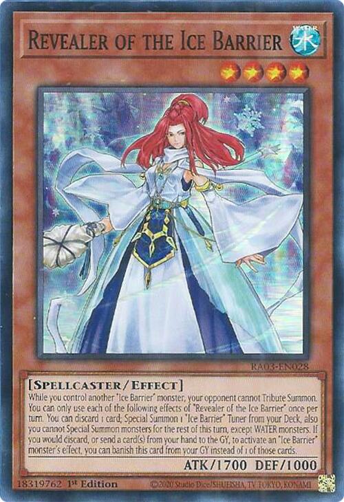 Revealer of the Ice Barrier [RA03-EN028] Super Rare | Odin's Place