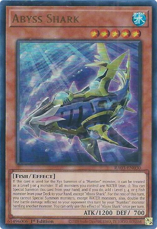 Abyss Shark (UR) [RA03-EN030] Ultra Rare | Odin's Place