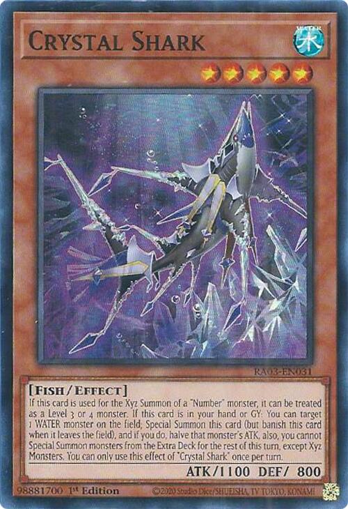 Crystal Shark [RA03-EN031] Super Rare | Odin's Place