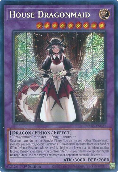 House Dragonmaid (Secret Rare) [RA03-EN037] Secret Rare | Odin's Place