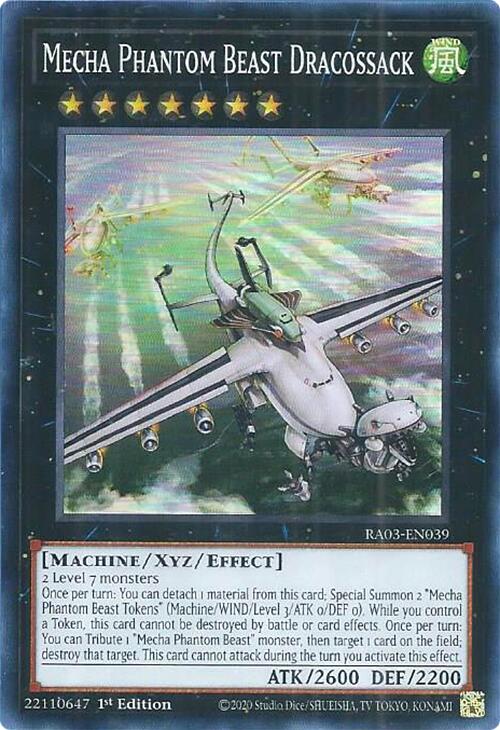 Mecha Phantom Beast Dracossack [RA03-EN039] Super Rare | Odin's Place