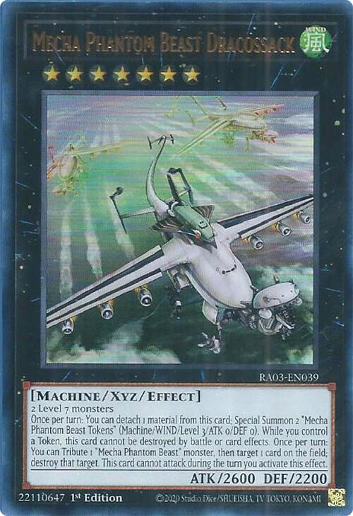 Mecha Phantom Beast Dracossack (UR) [RA03-EN039] Ultra Rare | Odin's Place