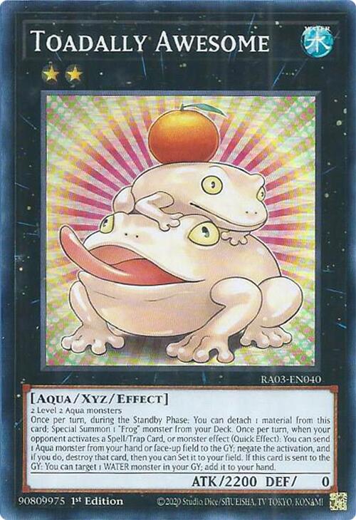Toadally Awesome [RA03-EN040] Super Rare | Odin's Place