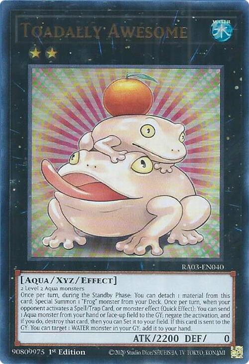 Toadally Awesome (UR) [RA03-EN040] Ultra Rare | Odin's Place