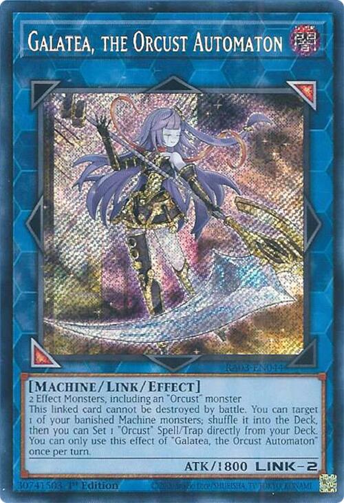 Galatea, the Orcust Automaton (Secret Rare) [RA03-EN044] Secret Rare | Odin's Place