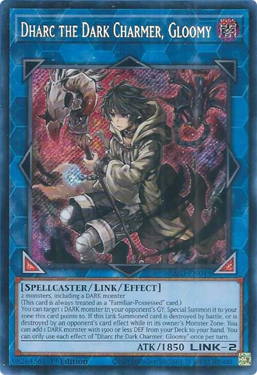Dharc the Dark Charmer, Gloomy (Secret Rare) [RA03-EN048] Secret Rare | Odin's Place