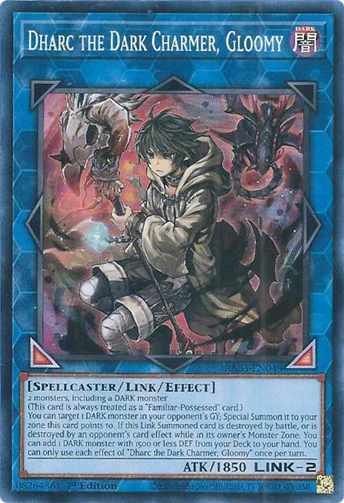 Dharc the Dark Charmer, Gloomy [RA03-EN048] Super Rare | Odin's Place