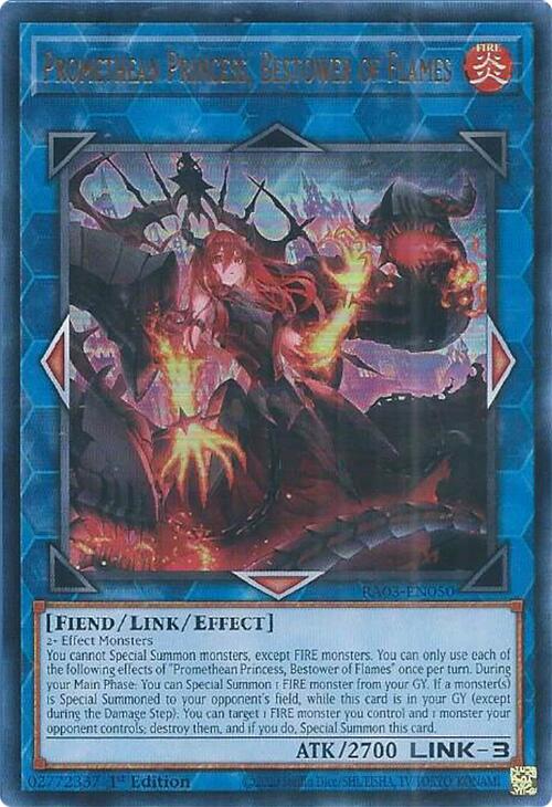 Promethean Princess, Bestower of Flames (UR) [RA03-EN050] Ultra Rare | Odin's Place