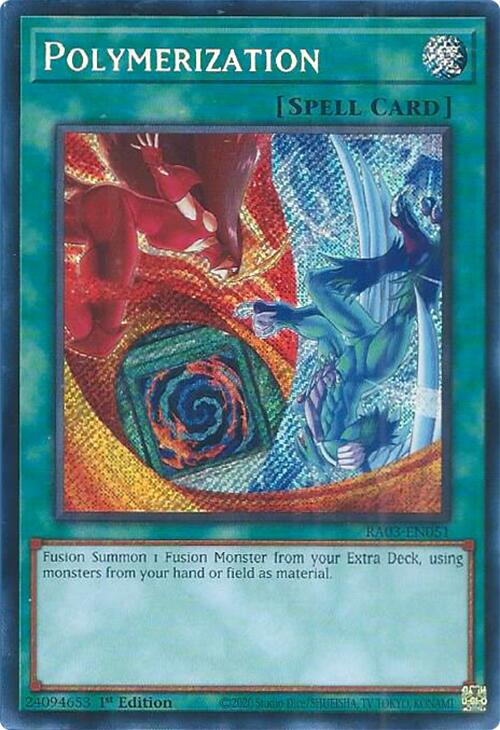 Polymerization (Secret Rare) [RA03-EN051] Secret Rare | Odin's Place