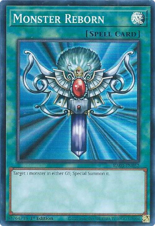 Monster Reborn [RA03-EN052] Super Rare | Odin's Place