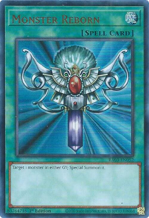 Monster Reborn (UR) [RA03-EN052] Ultra Rare | Odin's Place