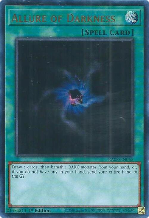 Allure of Darkness (UR) [RA03-EN055] Ultra Rare | Odin's Place